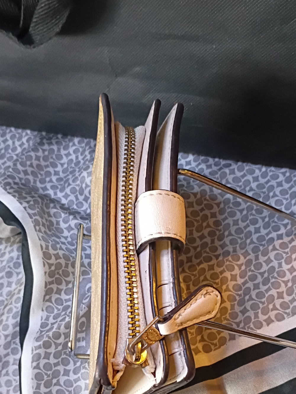 Coach Compact Monogram Wallet - Picture 6 of 14